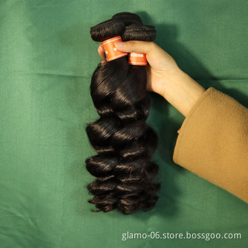 100% Unprocessed Raw Cuticle Aligned Virgin Human Remy Natural Raw Loose Deep Density Wave Virgin Brazilian India Hair Extension